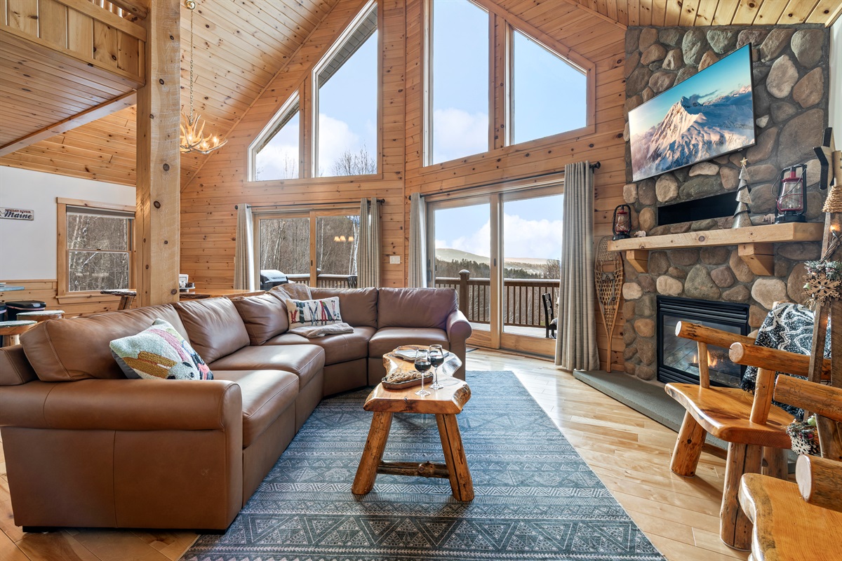 Open and bright living space designed to let in plenty of natural light.