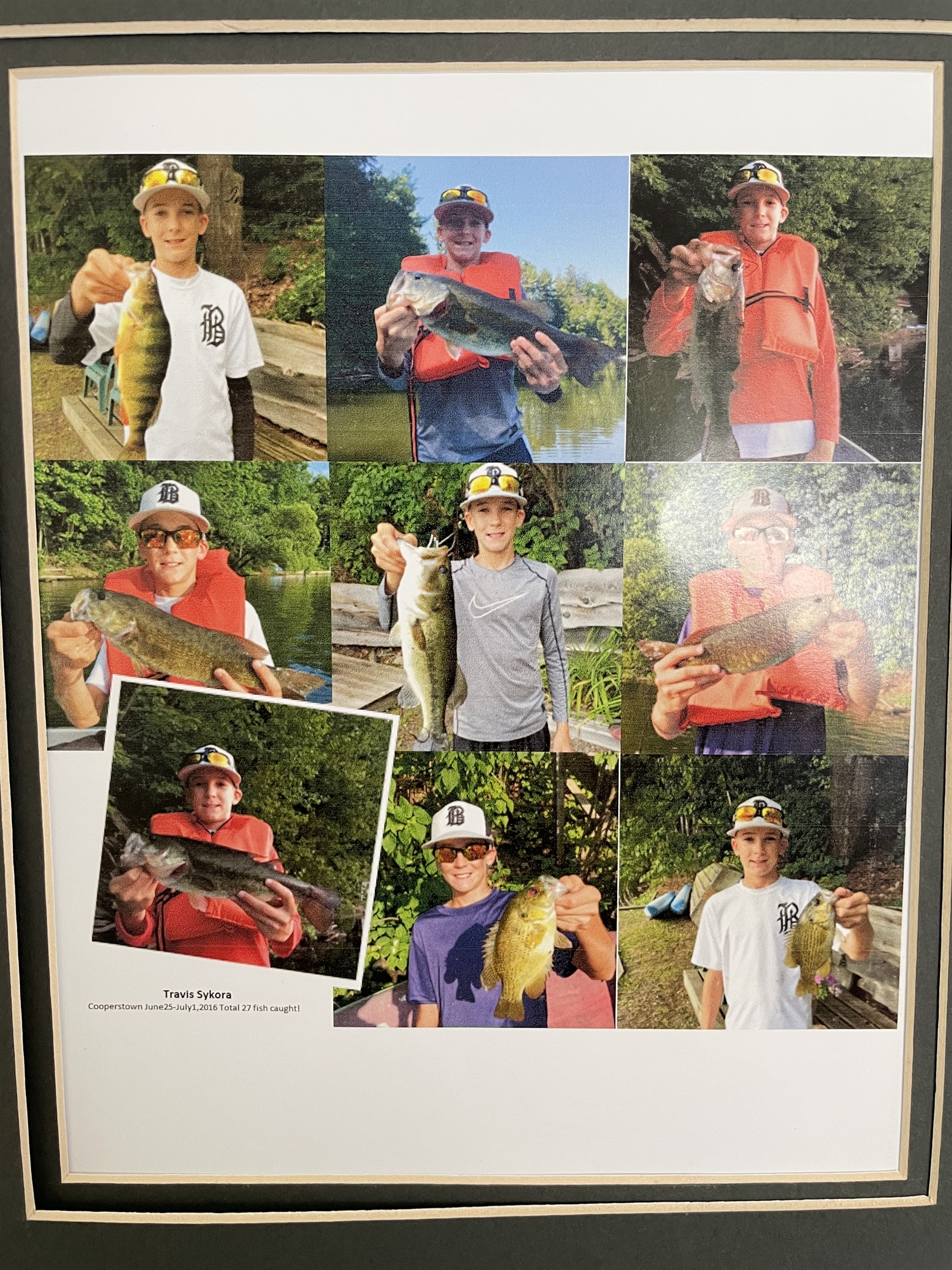 Happy guests, very successful at fishing.