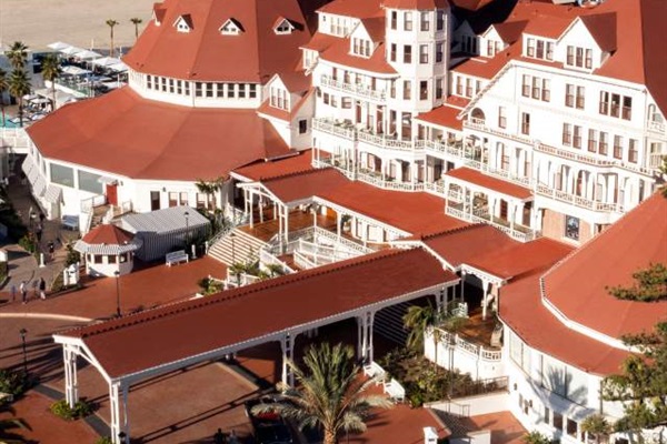 9 miles away from Hotel Del Coronado. The surrounding beaches are our favorite in the city!