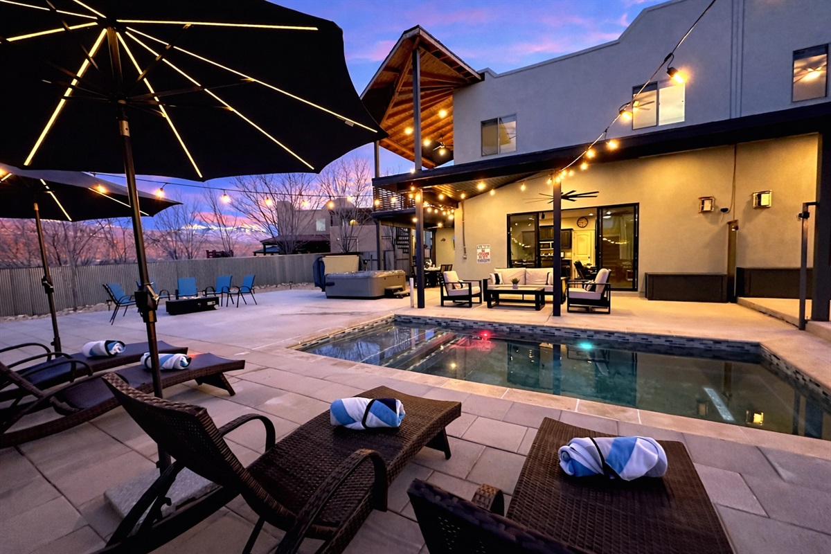 Private Year-round Heated Pool