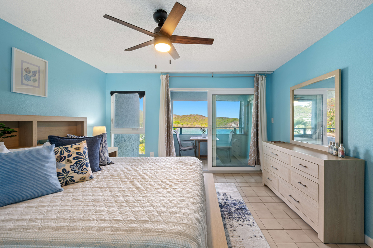 Step outside from the bedroom and enjoy your own private outdoor space.