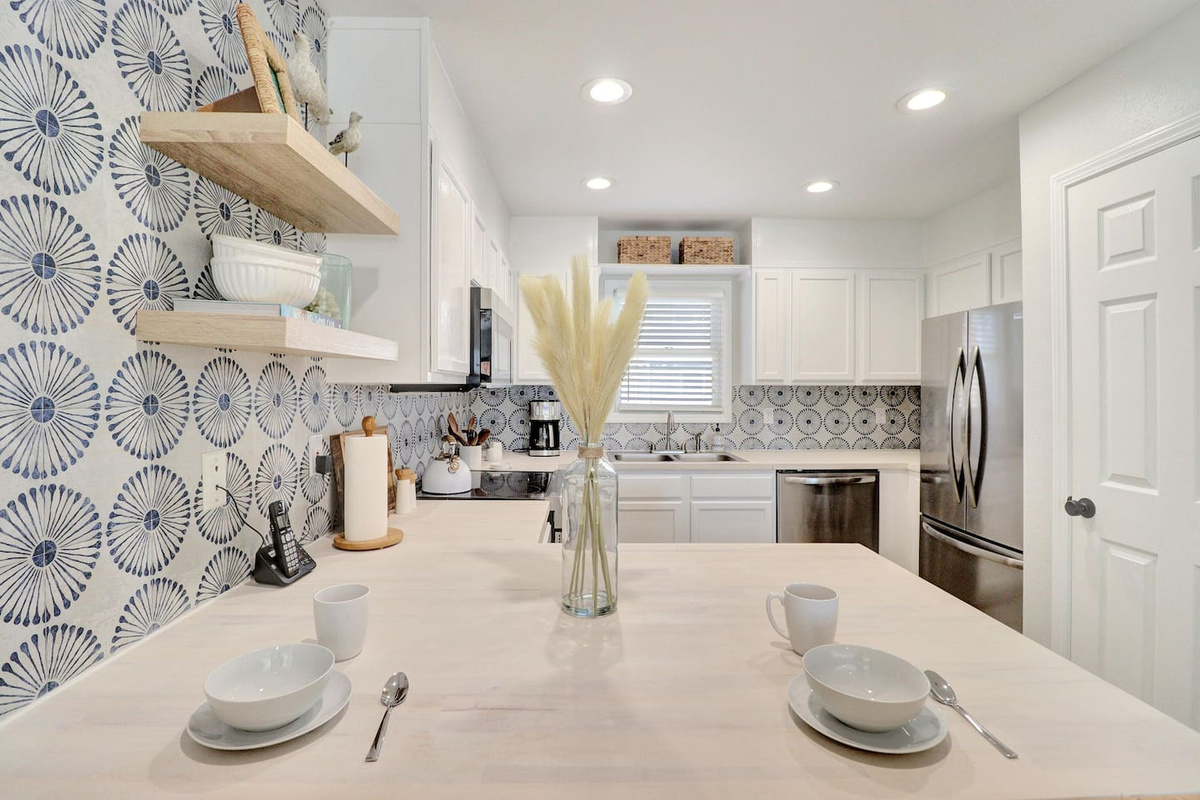 Everything you need is here &mdash; from the coffee maker to cast iron pots, it's all waiting for you.