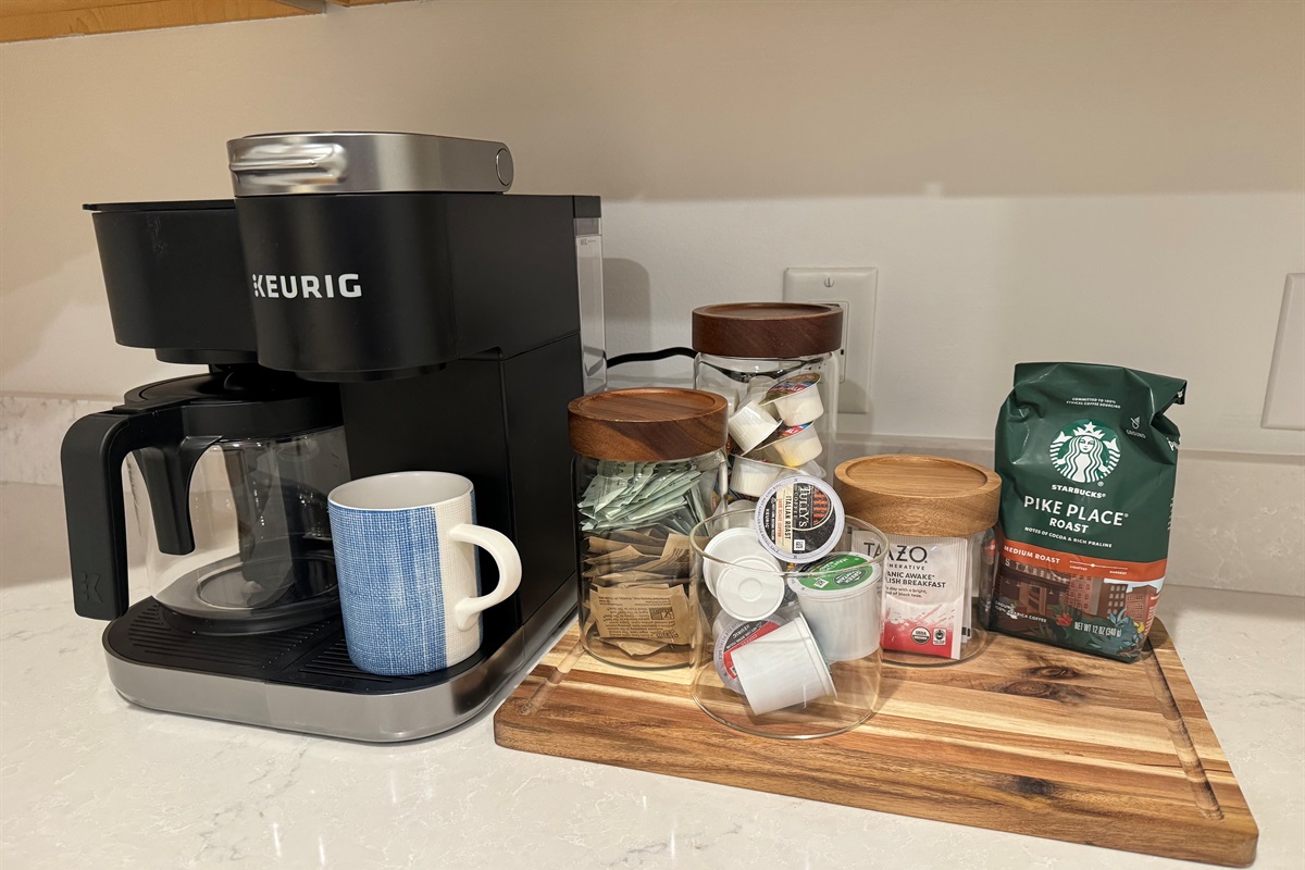 Single-serve or full pot? You choose — we’ve got options for every kind of morning.
