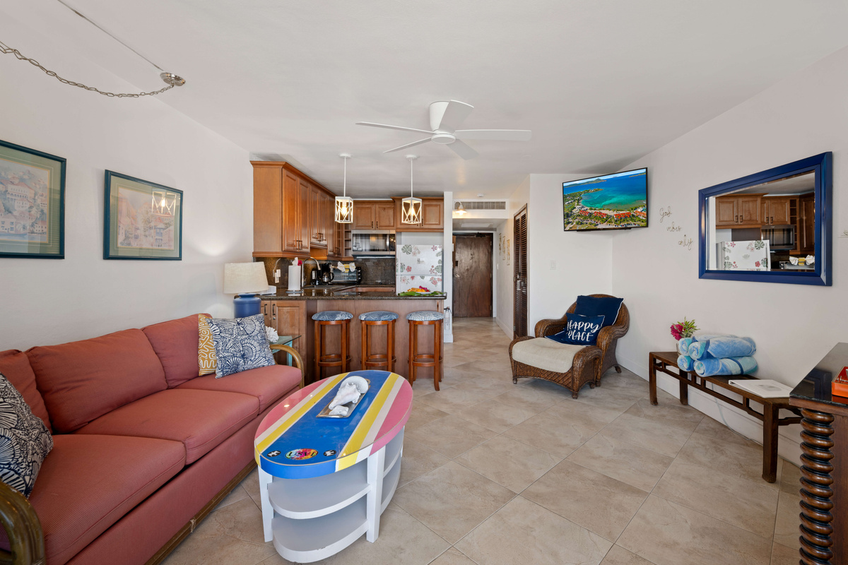 Open-concept living makes gathering, dining, and relaxing effortless.