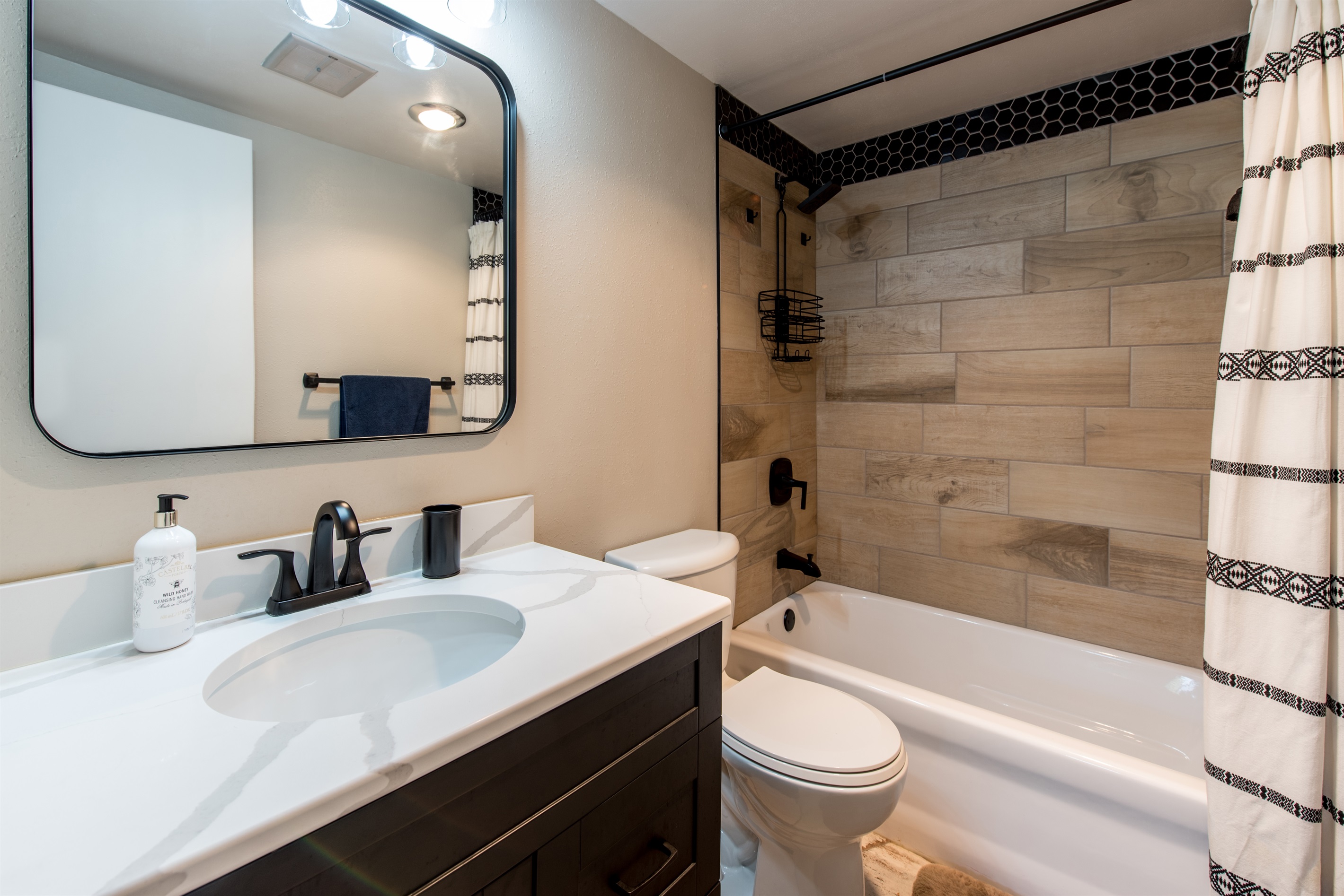 Full bath completely remodeled