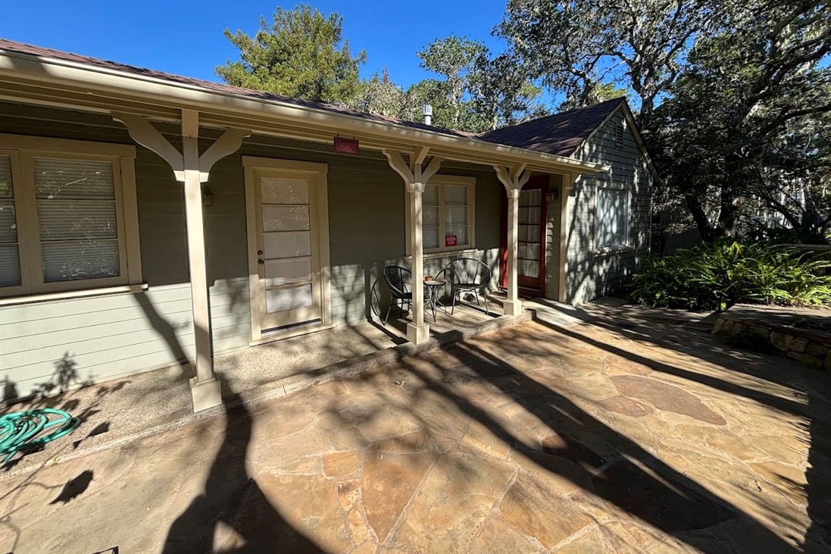 Front patio