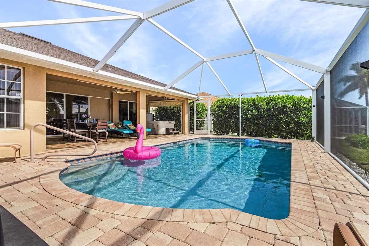Lounge, grill, and unwind in your own private paradise with pool and hot tub!