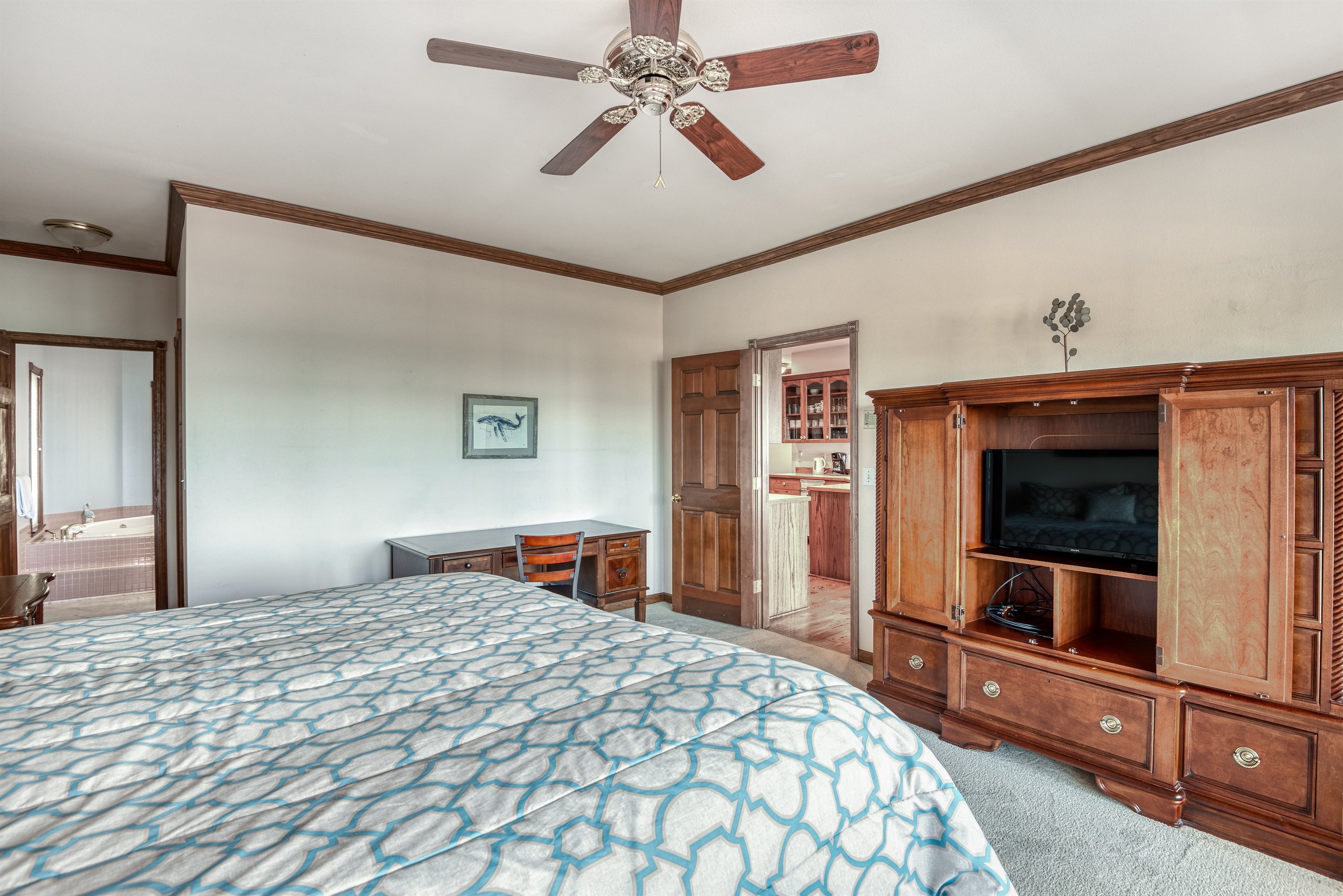 Streaming TV in Primary Bedroom