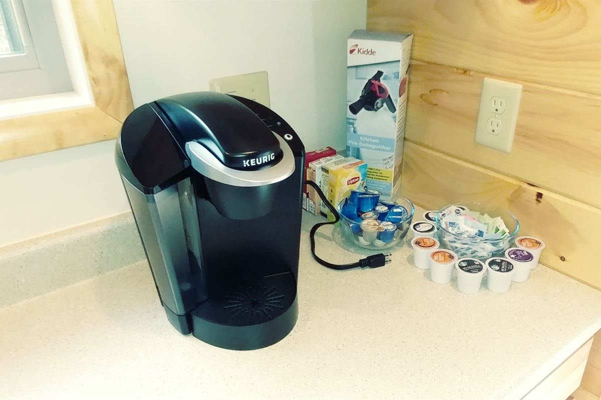 Enjoy your morning coffee as you take in the peaceful mountain air and quiet surroundings.