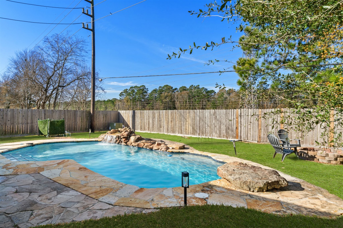 Morning coffee by the pool, afternoon swims, evening relaxation — your private oasis.