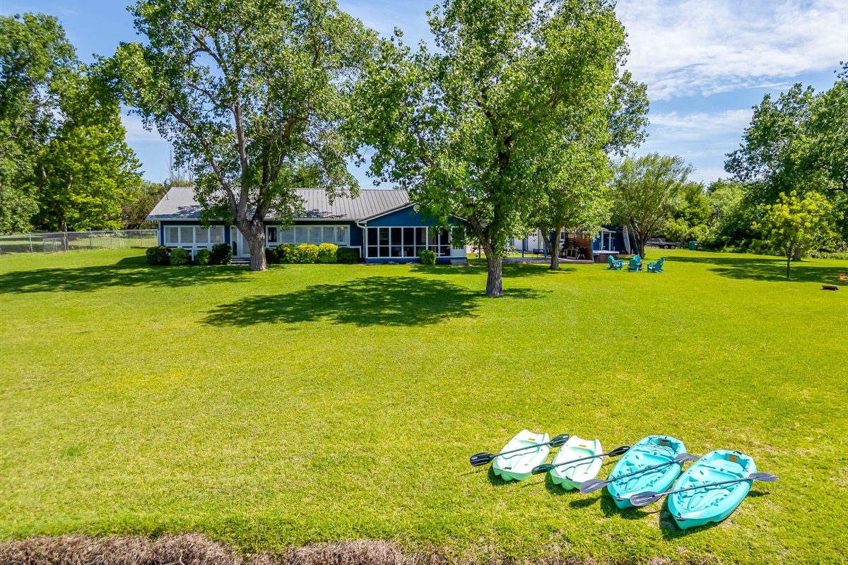 Kayaks and Paddle Boards for Water Sports 