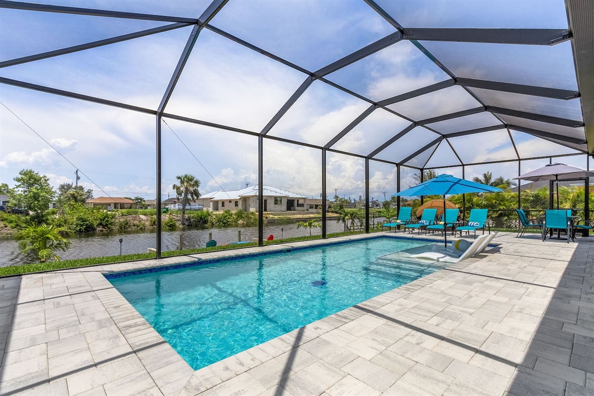 Immerse Yourself in the Expansive Pool area!