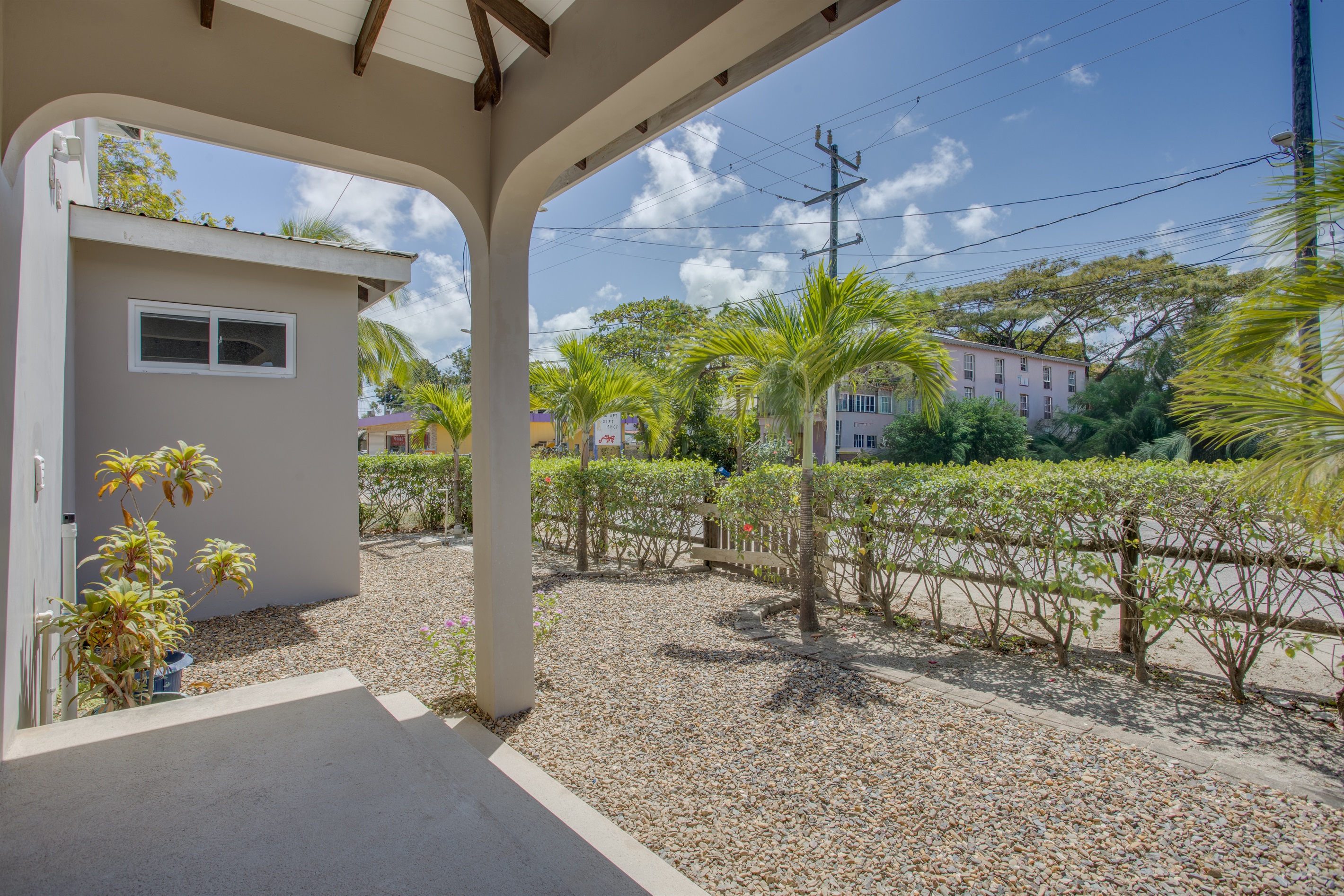 Studio room entrance road side