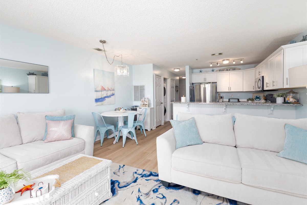 A perfect blend of beachy charm and modern comfort.