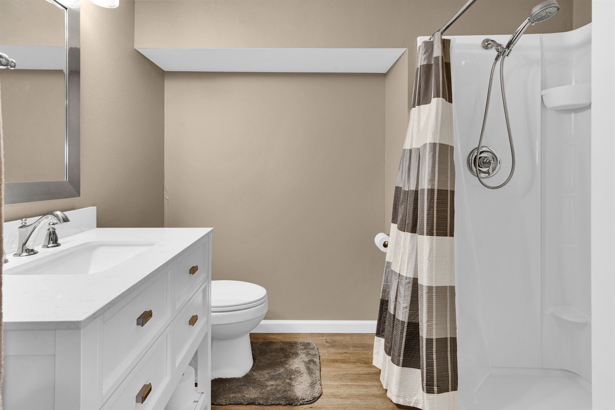 En suite bathroom