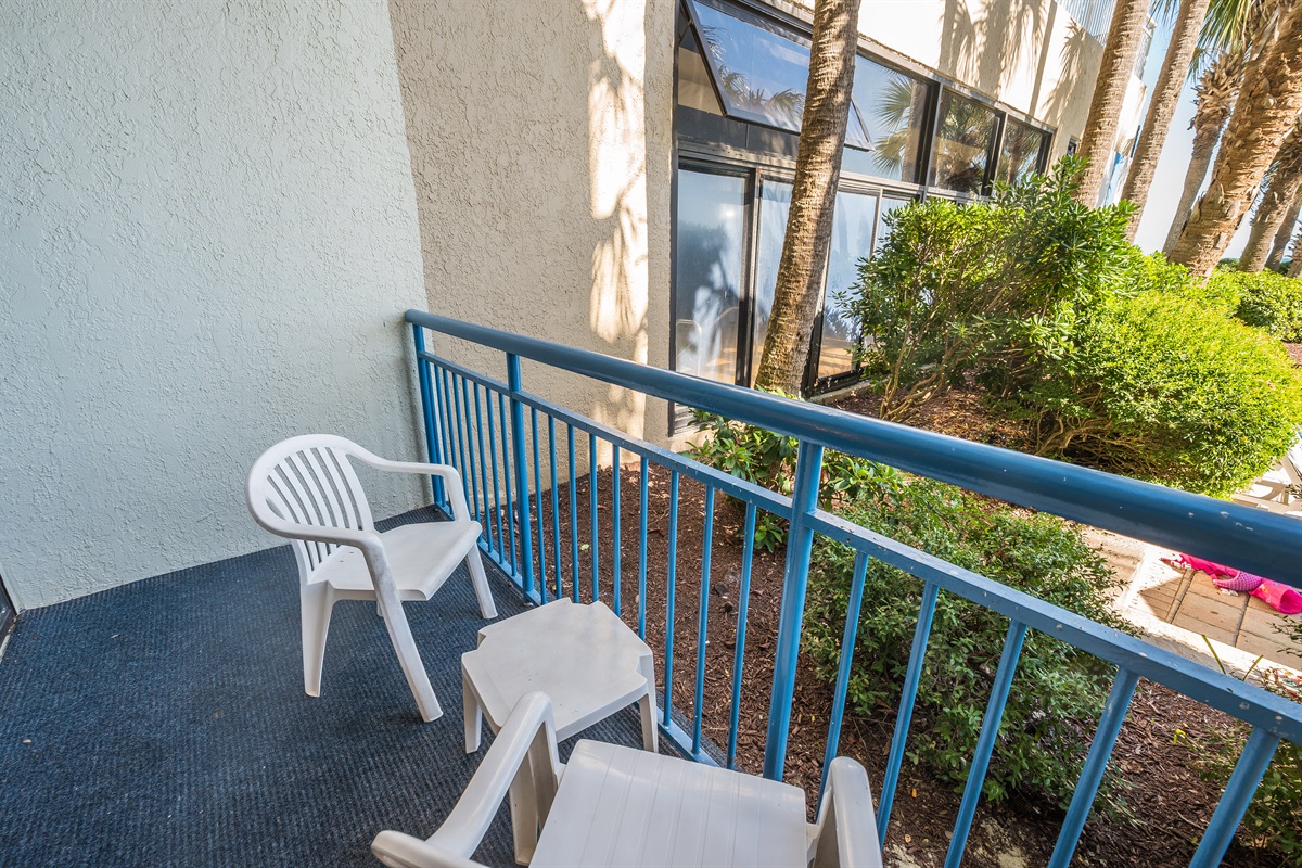 Amazing View from the Balcony!