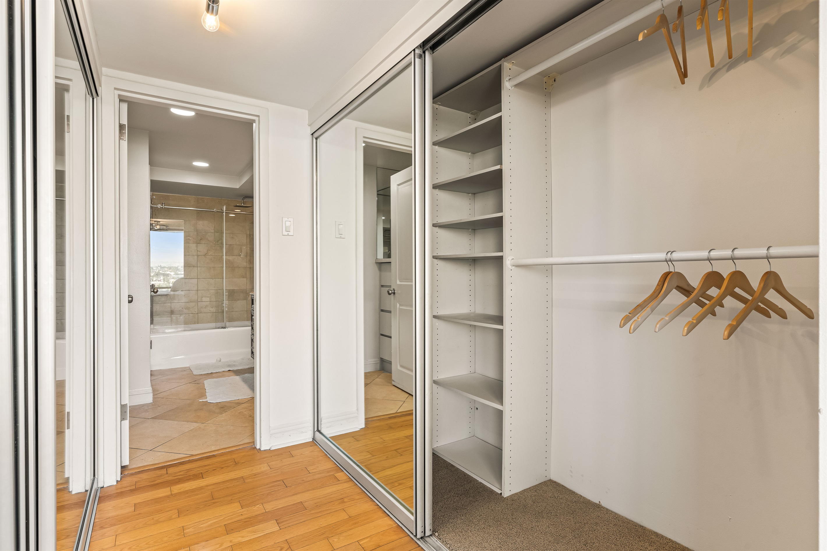 Plenty of closet space