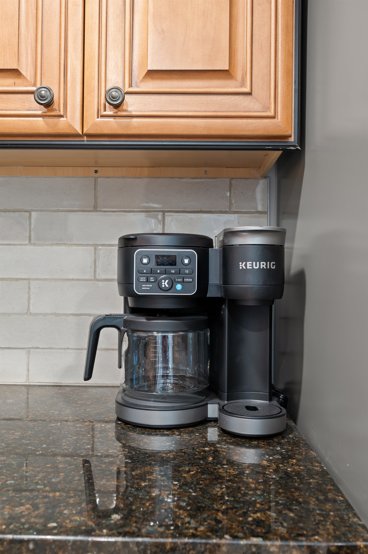 Enjoy the convenience of both a Keurig and single cup coffee maker, complete with a starter set of coffee provided for your stay.