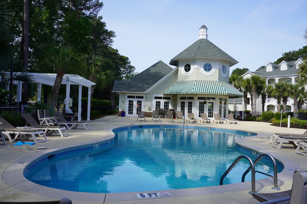 Luxury Pool Area
