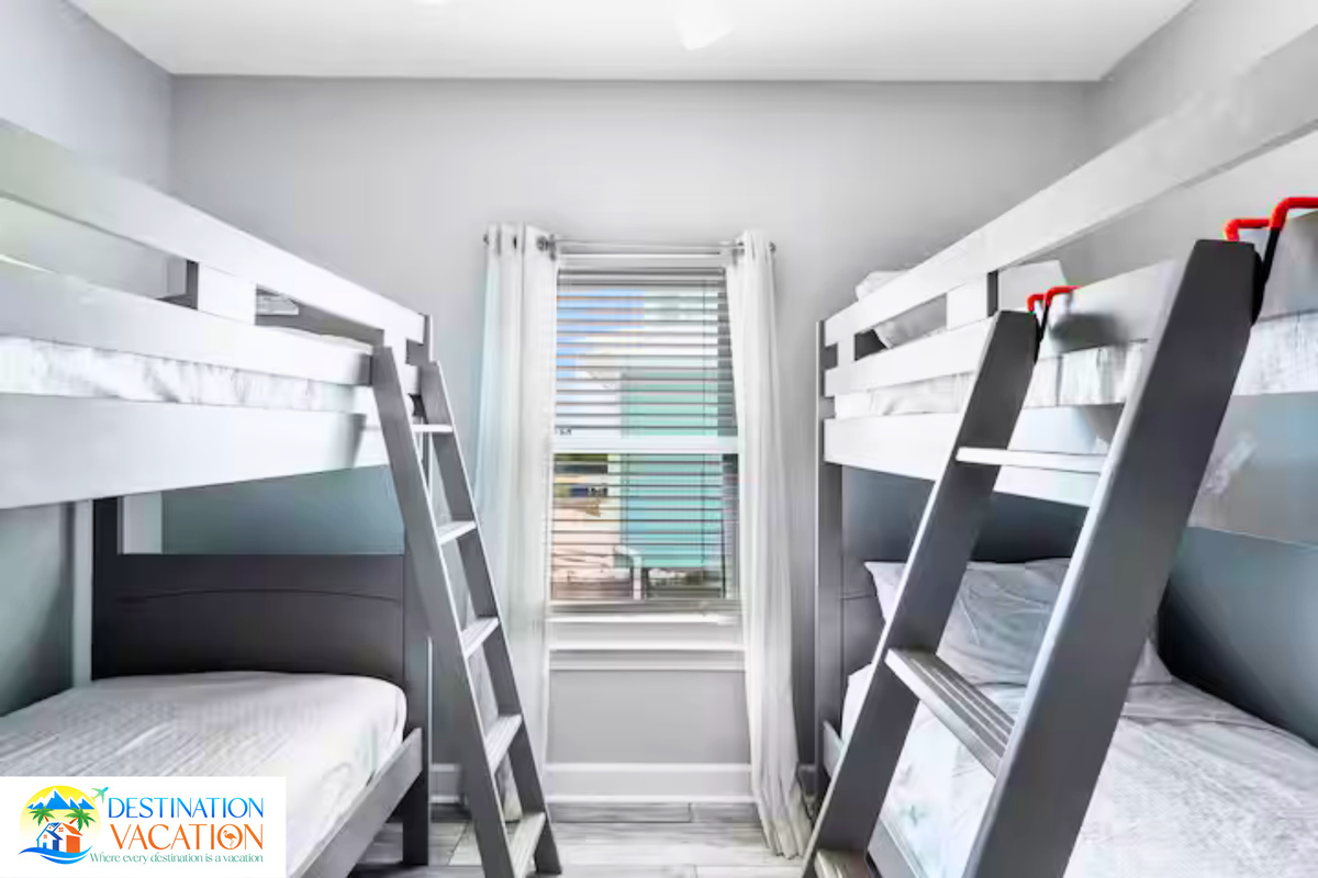 Fun sleeping quarters perfect for unforgettable stays.