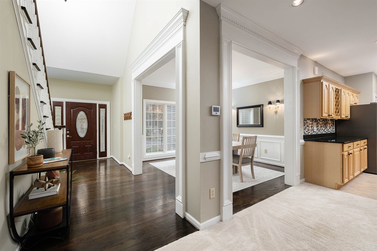 main floor entry