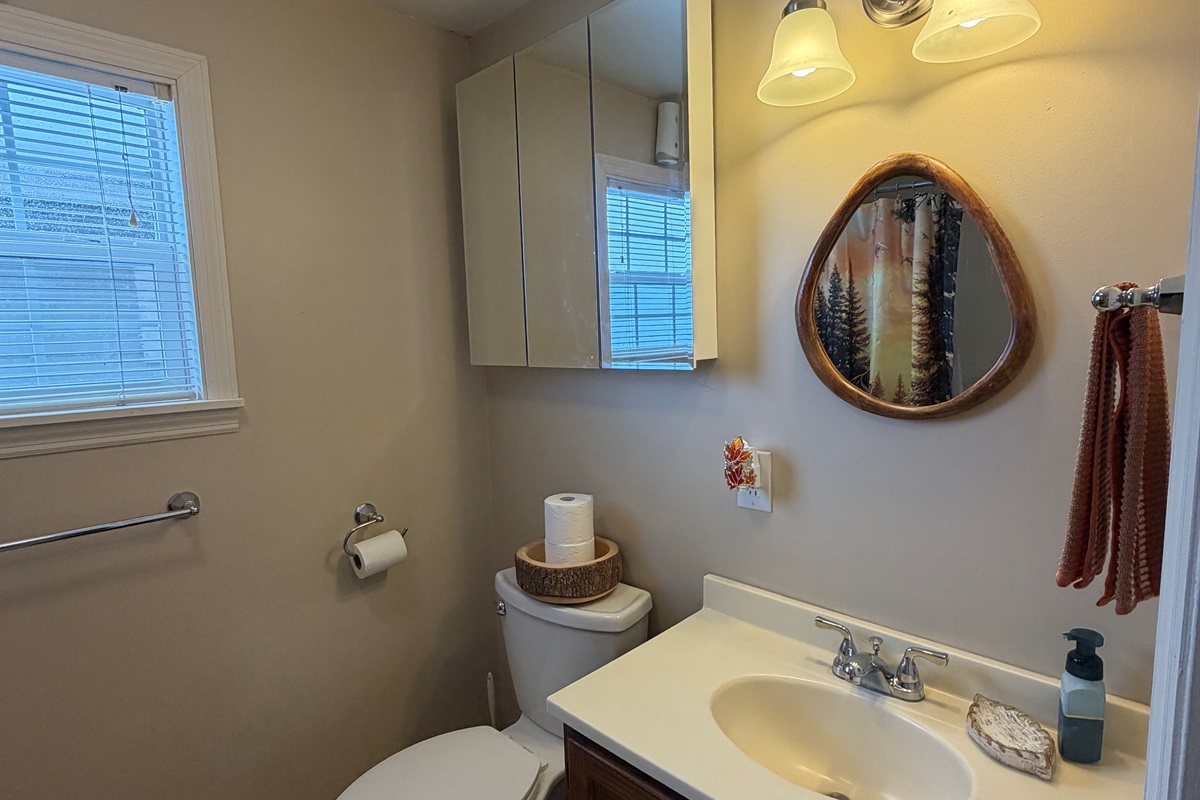 1st floor bath with shower