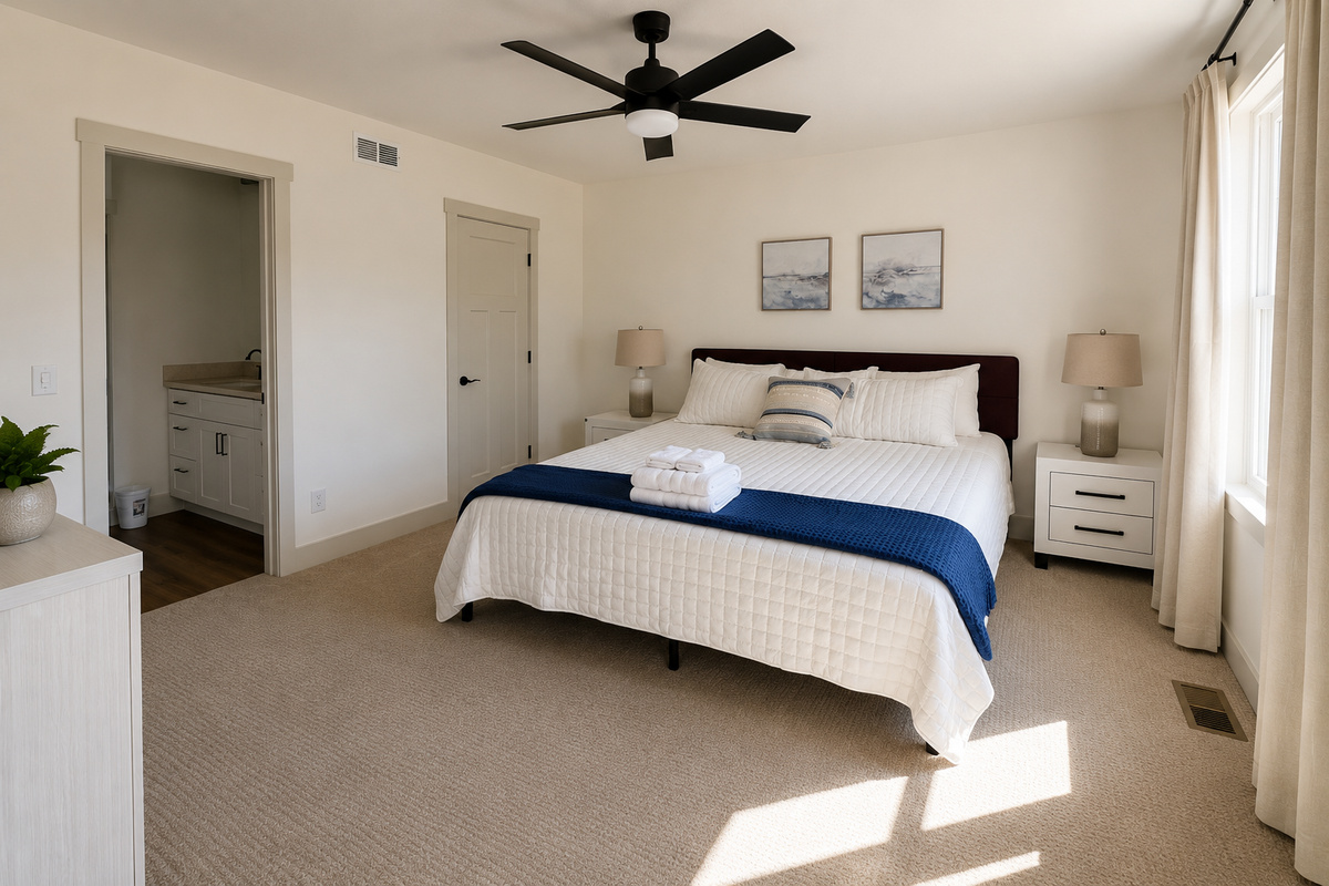 King main level ensuite