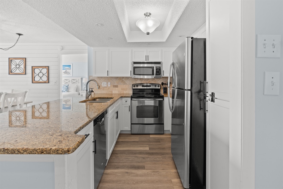 Well appointed Kitchen