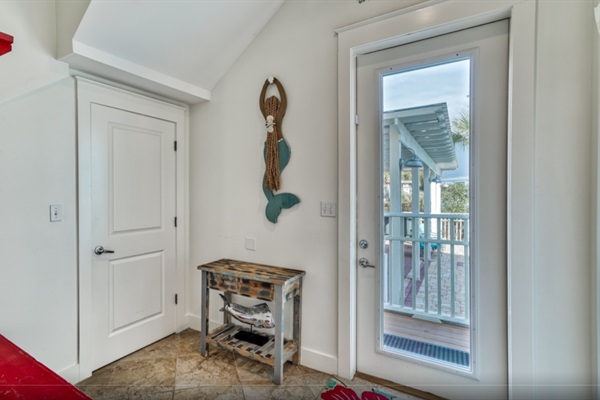 Bedroom private balcony