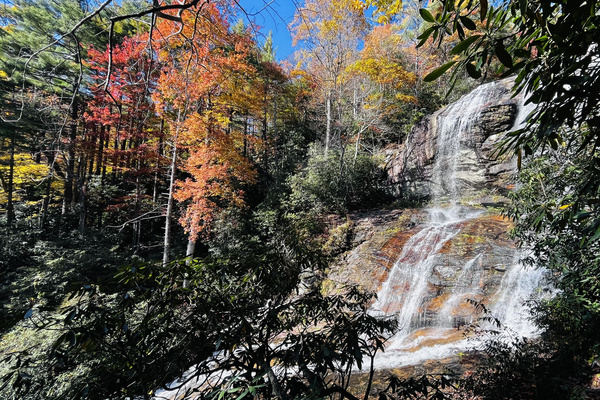Glen Falls outside Highlands.