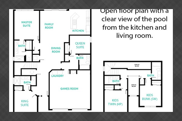 Annas cabana floor plan