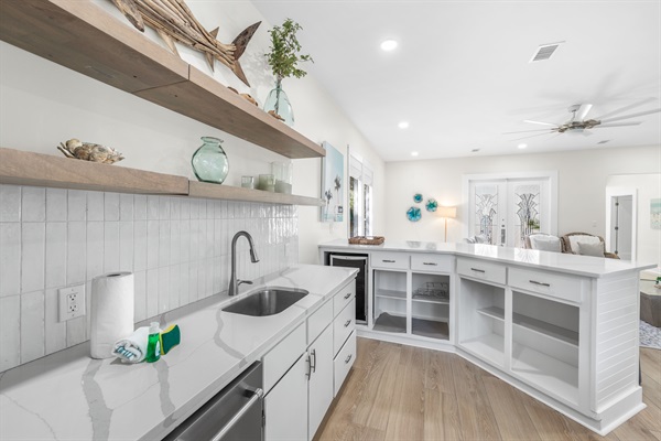 Additional seating at the bar.