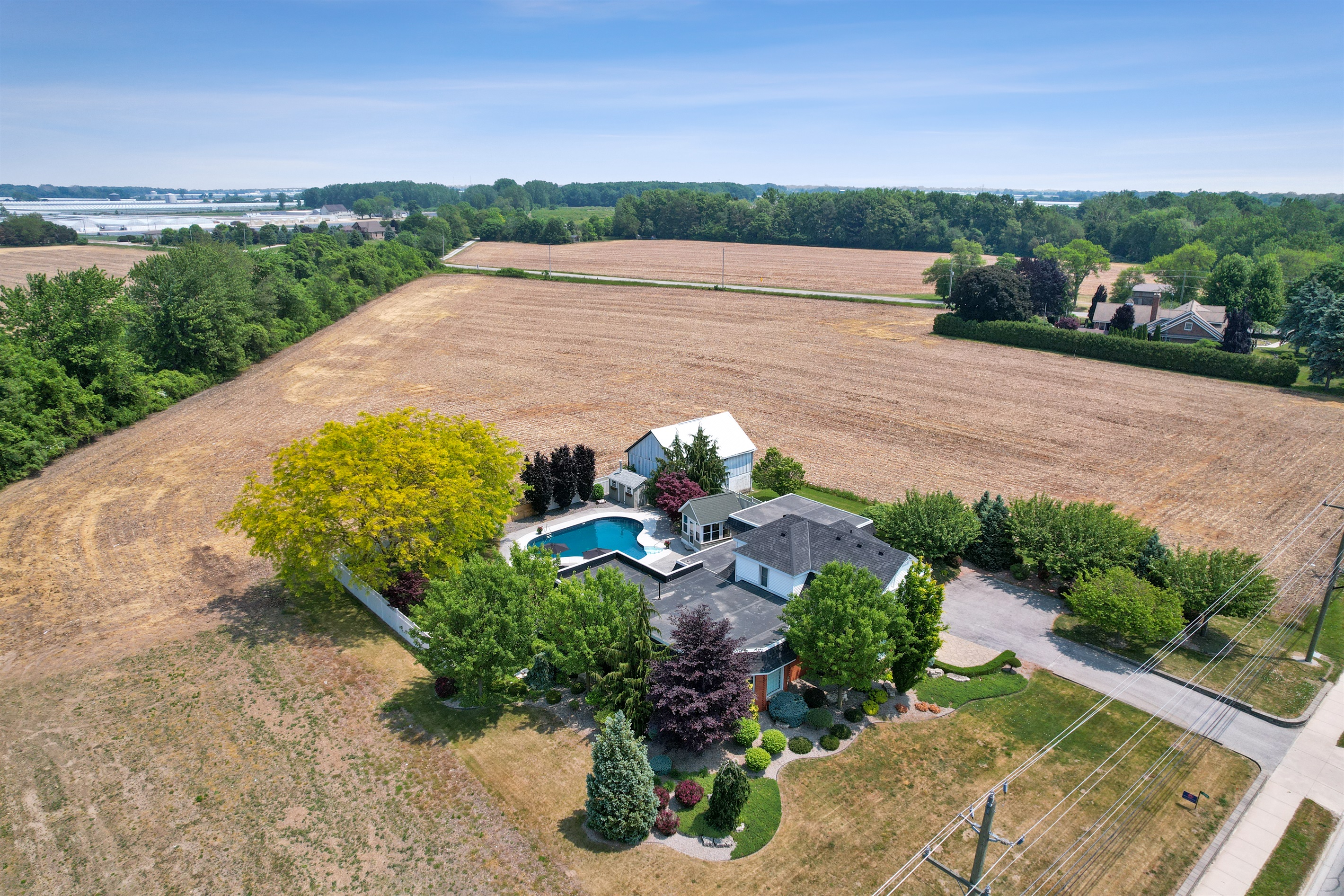 Aerial View of Exterior