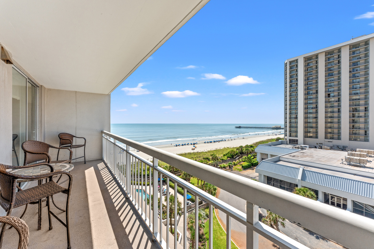 One of the balconies, just sit back and enjoy