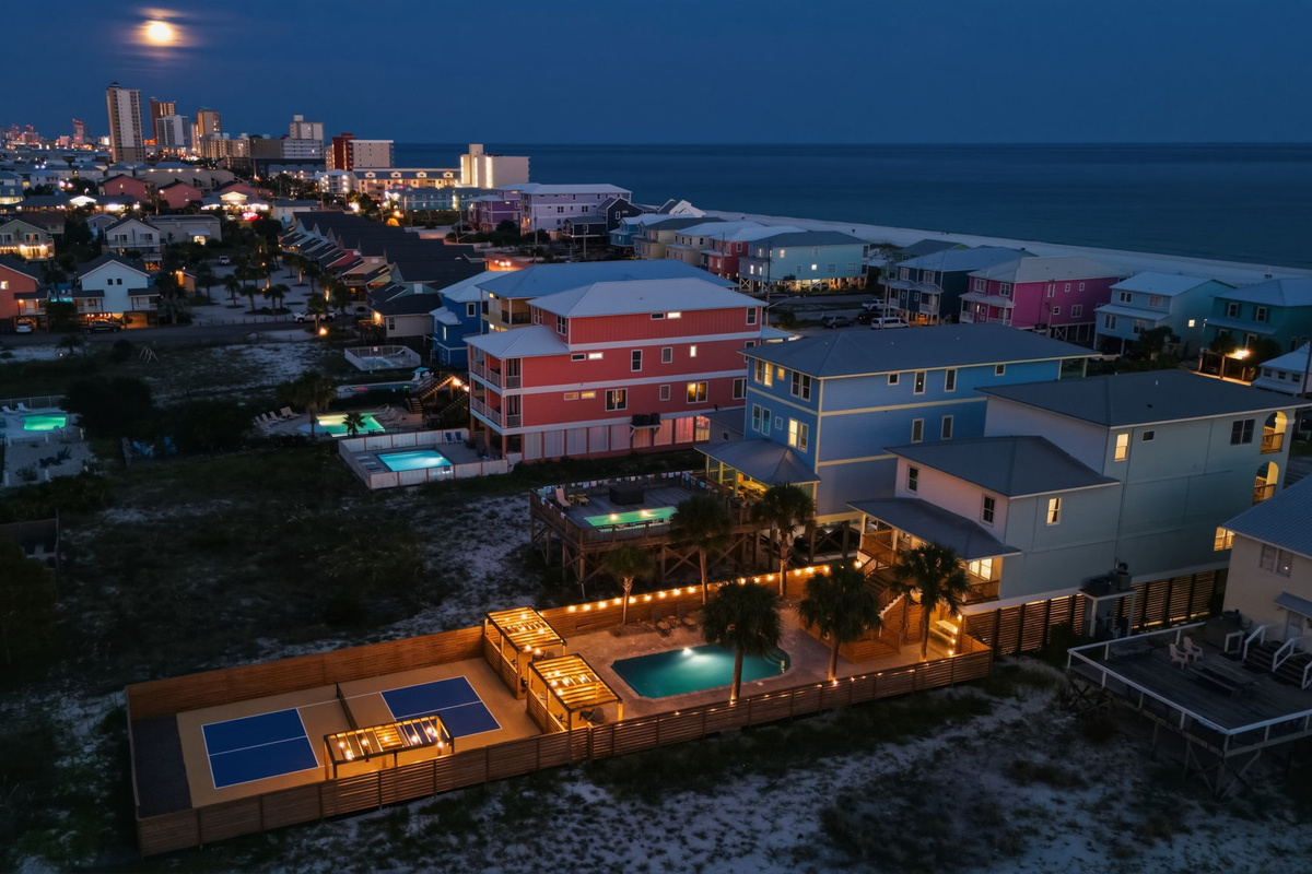 Aerial views reveal the magic surrounding your getaway.