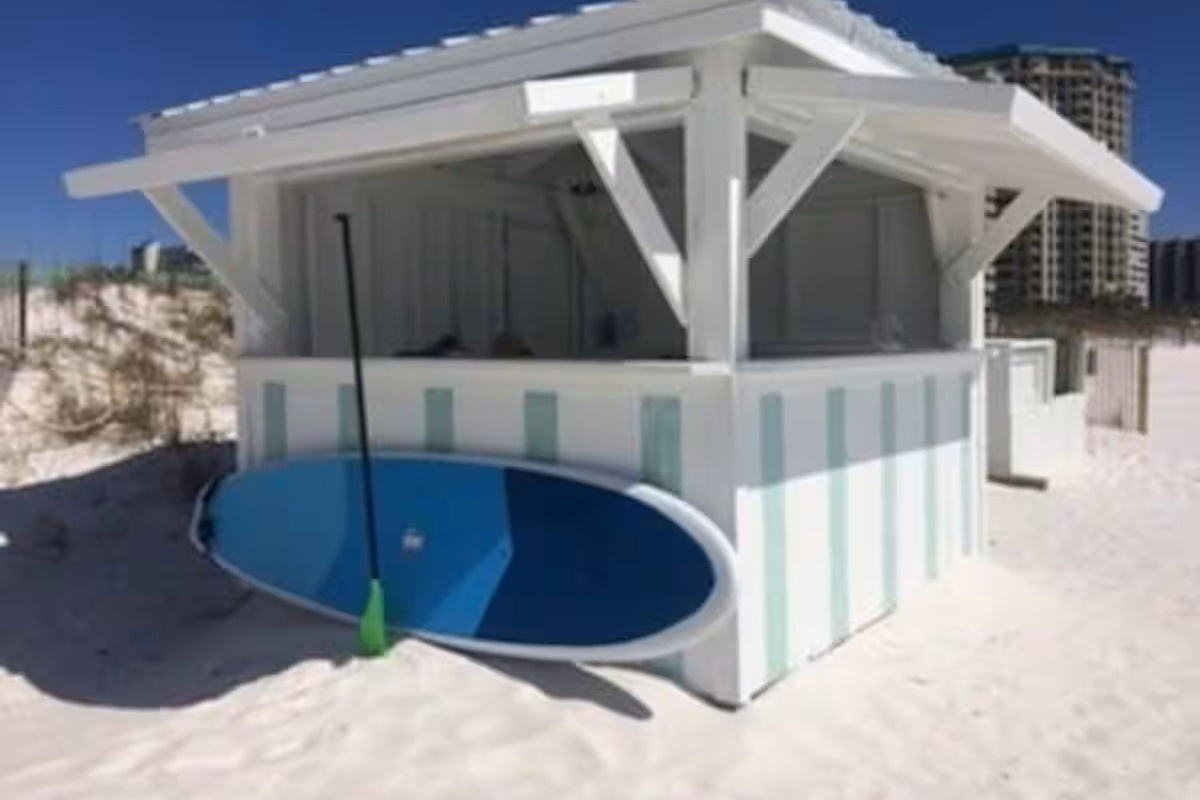 Rent equipment for water recreation