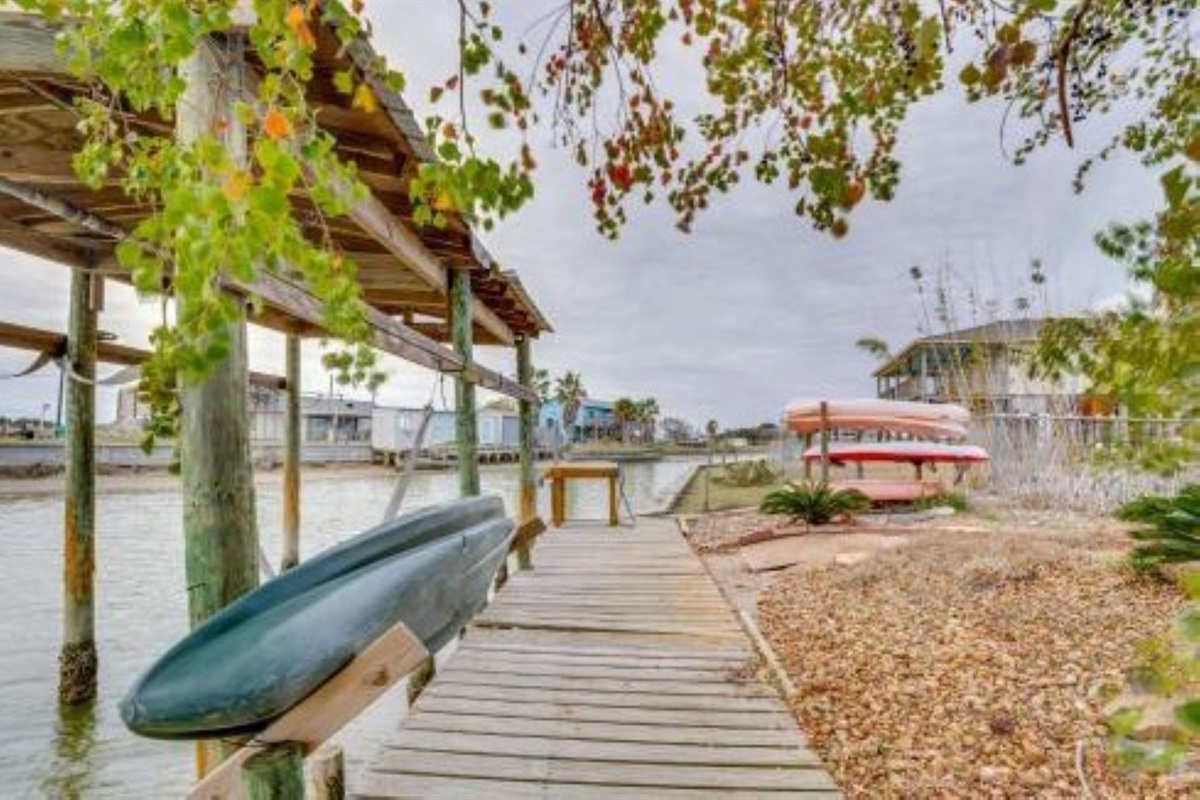 Fishing and kayaking!