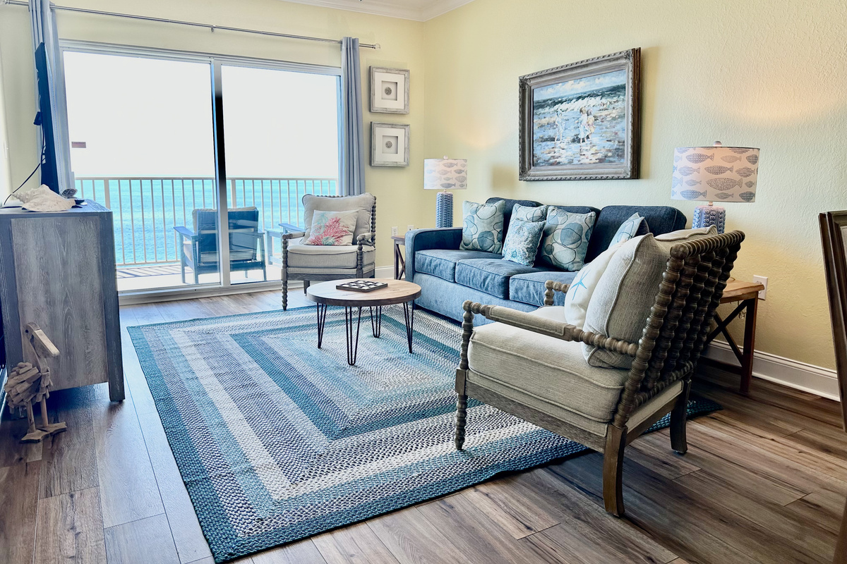We have a queen sofa sleeping in the living room should you need it.