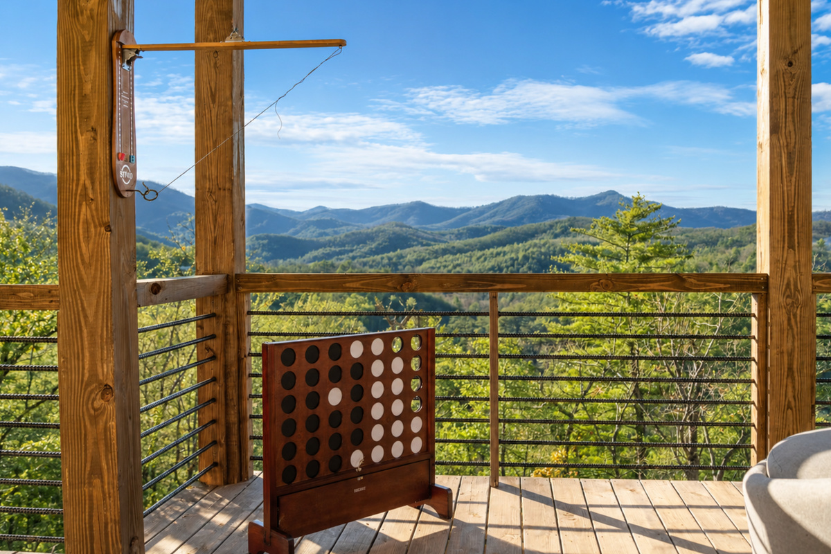 Outdoor fun with a view.