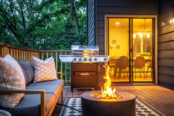 Grilling and chilling on the deck with some smores make the best evenings!
