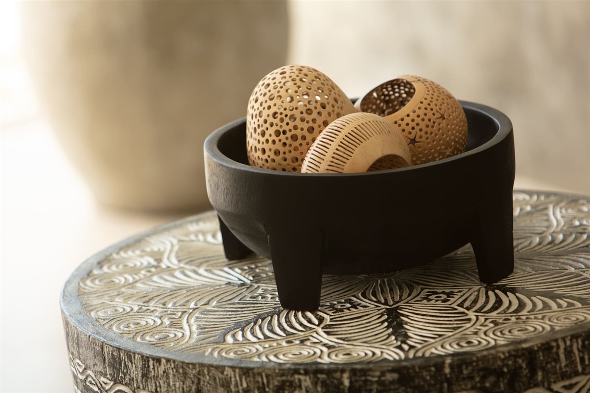 Decorated with a touch of local craftsmanship