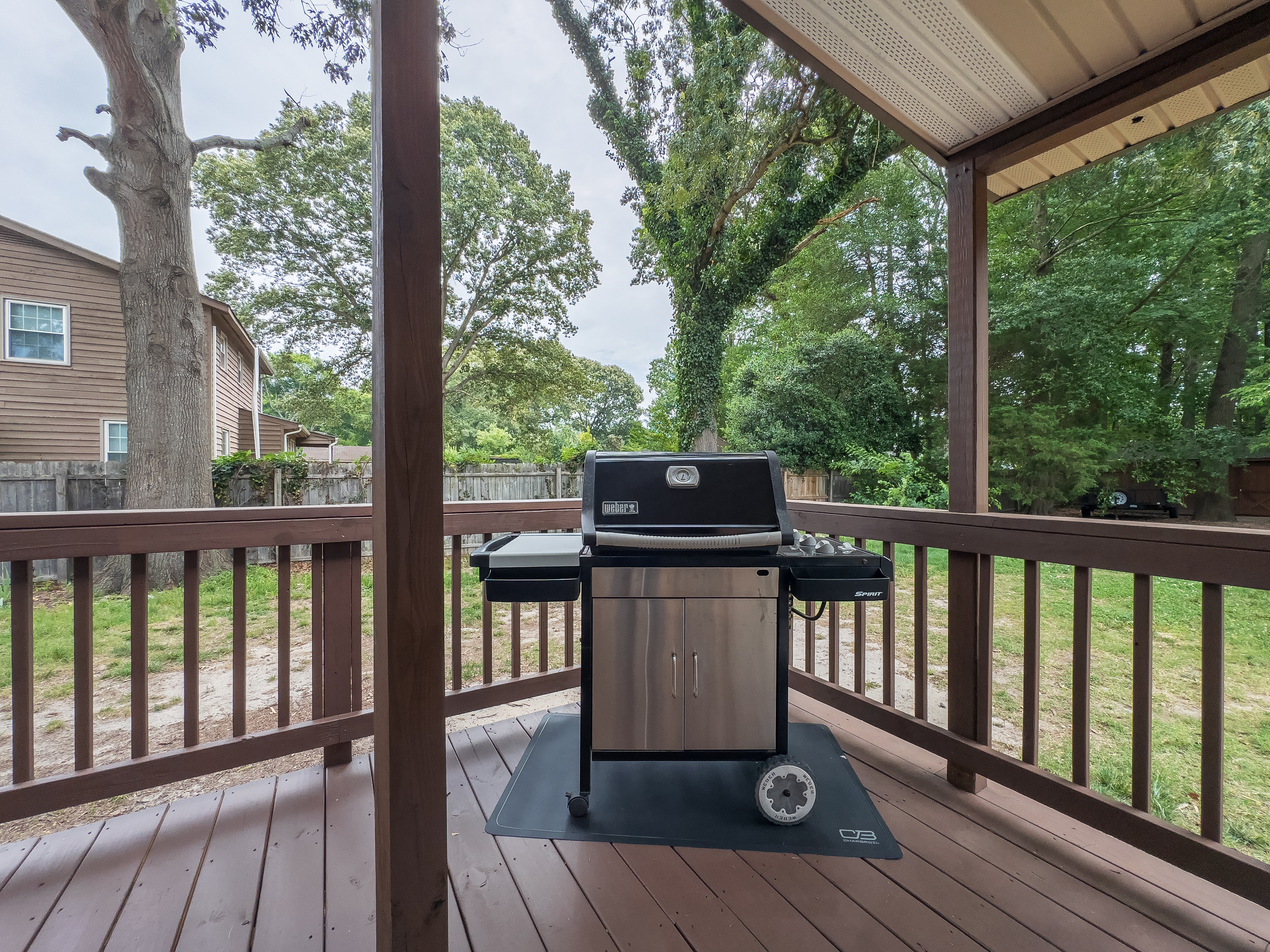 Propane gas grill