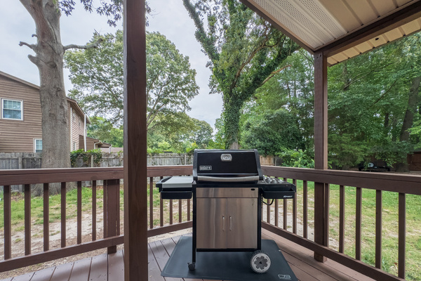 Propane gas grill