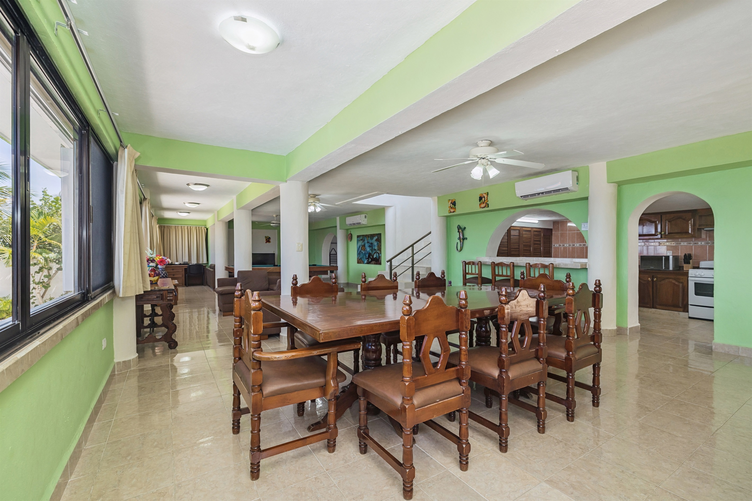 View of Living Room from Dining Room