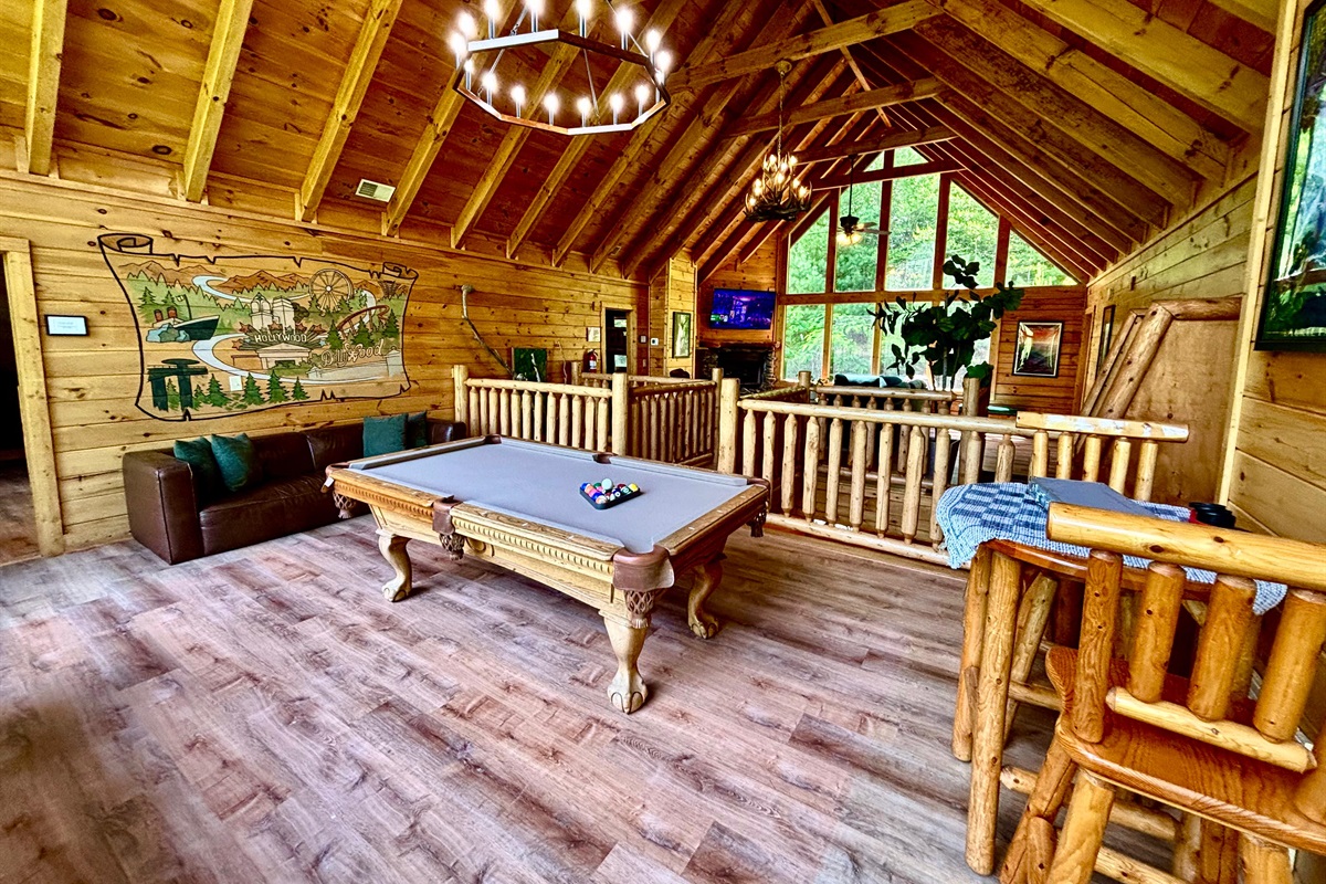 Game room Upper level