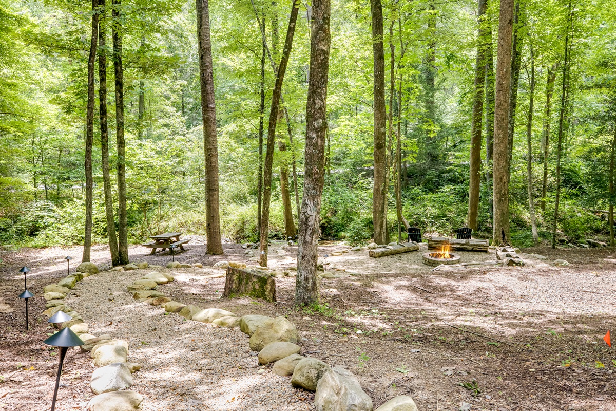 Surrounded by nature