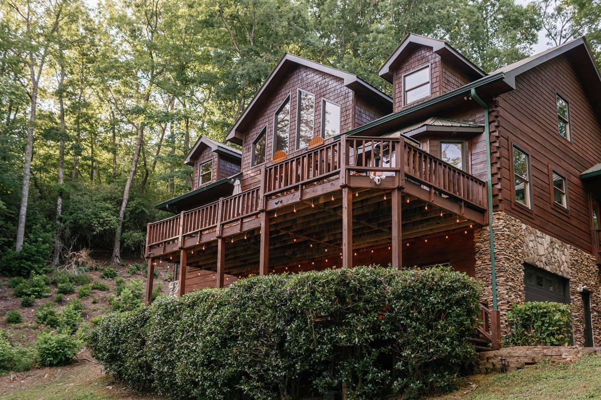 Spacious cabin within the forest
