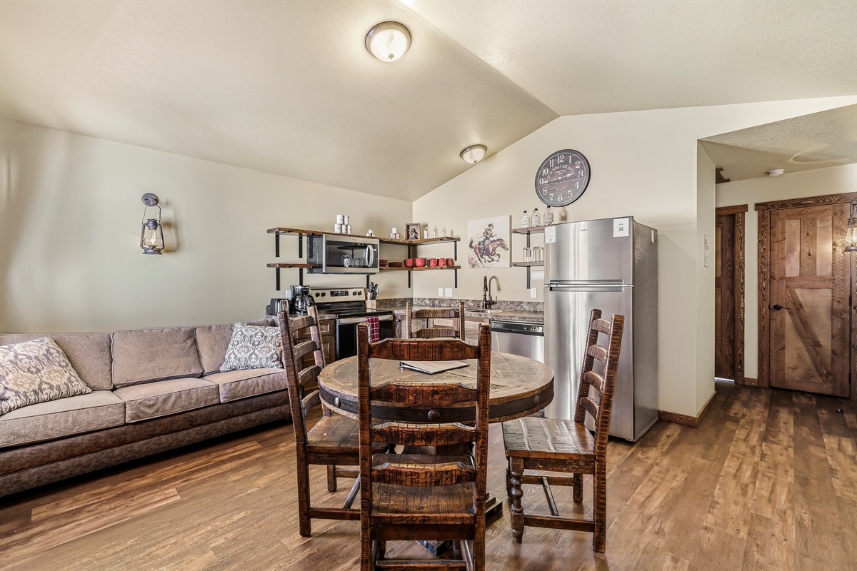 Dining Living Kitchen Area