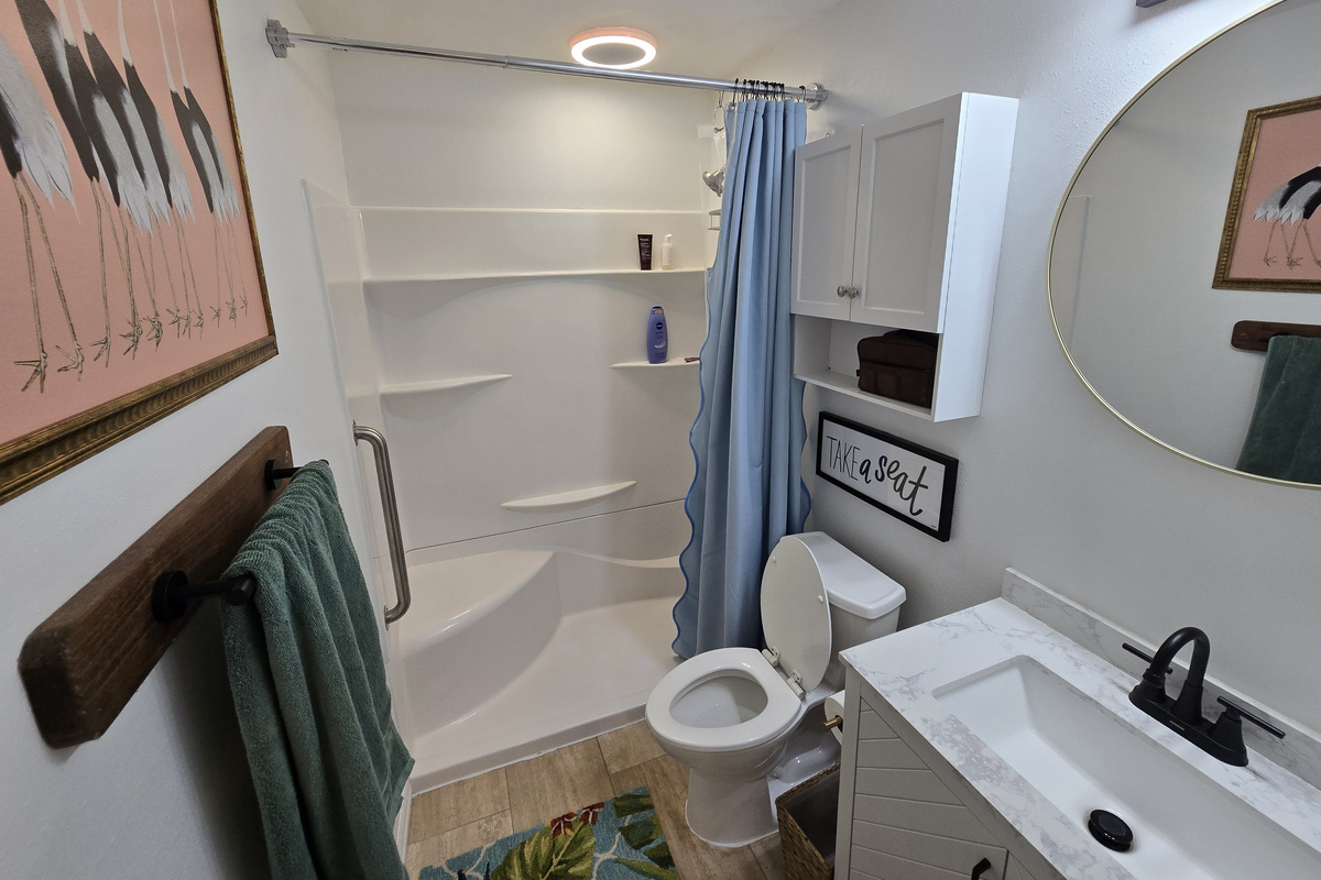 Bathroom - walk-in shower