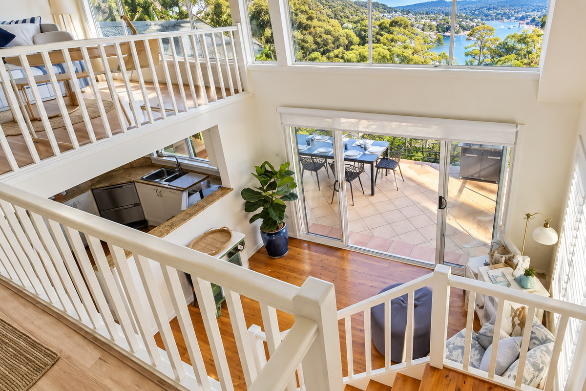 With multiple living levels, expansive windows and direct access to the outdoor terrace, the home provides plenty of room to unwind, dine and enjoy the scenery.